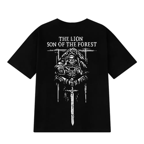 Starforged Angron Daemon Primarch Khorne Warhammer 40K Chaos Space Marines T-Shirt Kleidung, Schwarz, XX-Large von Starforged