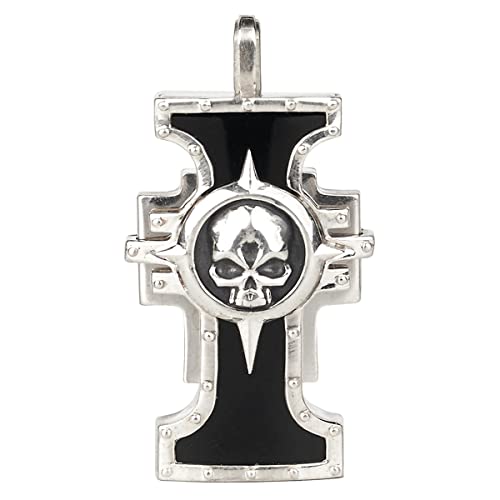 Starforged Kompatibel mit Warhammer 40k Siegel des Heiligen Ordos 1 PC [Sterling Silber Anhänger] Inquisitor von Starforged