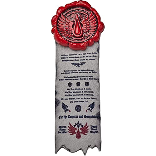 Starforged Reinheitssiegel Adepta Sororitas Grey Knights, Ultramarines, Brosche, Anhänger, Warhammer 40K, Leder, Kein Edelstein von Starforged