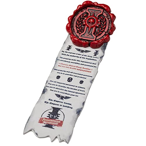 Starforged Reinheitssiegel Adepta Sororitas Grey Knights, Ultramarines, Brosche, Anhänger, Warhammer 40K, Leder, Kein Edelstein von Starforged