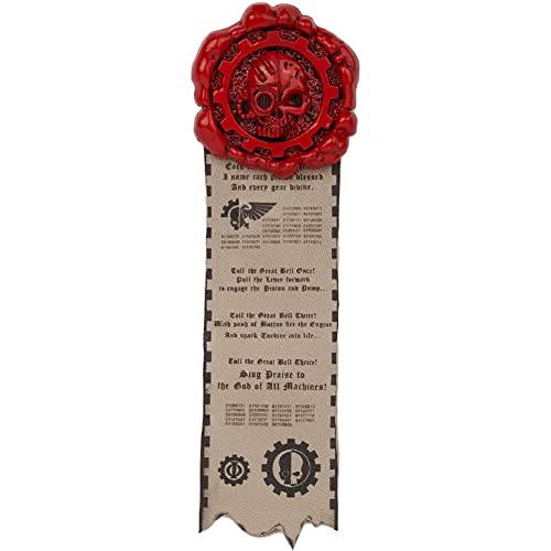 Starforged Reinheitssiegel Adepta Sororitas Grey Knights, Ultramarines, Brosche, Anhänger, Warhammer 40K, Leder, Kein Edelstein von Starforged