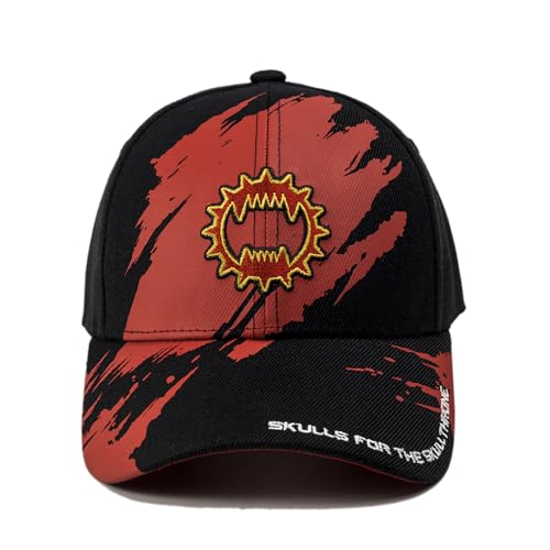 Starforged Warhammer 40K Chaos Faction Themed Hüte Baseball Schirmmütze Sonstiges, World Eaters, 7-7 5/8 Starforged Warhammer 40K Chaos Faction Themed Hüte Baseball Schirmmütze Sonstiges, World Eaters, 7-7 5/8 von Starforged