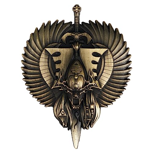 Starforged Warhammer Fantasy Battle WH40K Wrath of Khaine Herren Rucksäcke Kleidung Accessoires 40K Brosche, Medium, Zink, Kein Edelstein Starforged Warhammer Fantasy Battle WH40K Wrath of Khaine Herren Rucksäcke Kleidung Accessoires 40K Brosche, Medium, Zink, Kein Edelstein von Starforged