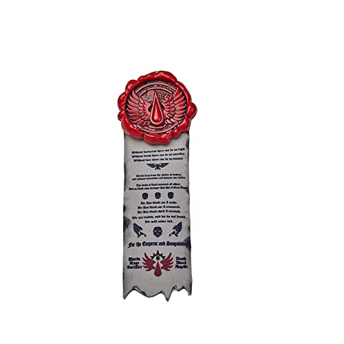 Starforged Warhammer40K Lizenzierte Merch Purity Seal: Blood Angels Pin Abzeichen/Aufkleber 1 PC von Starforged