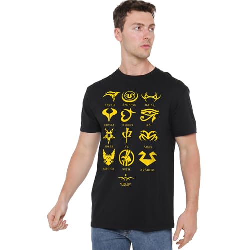 Stargate Sg-1 Unisex Sg1 Goauld Characters, Black T-Shirt, Schwarz, XXL Stargate Sg-1 Unisex Sg1 Goauld Characters, Black T-Shirt, Schwarz, XXL von Stargate Sg-1