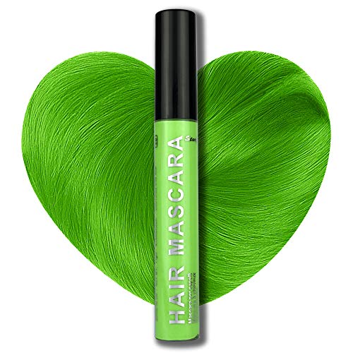 Stargazer Neon Green UV-Reactive Hair Mascara, Wash Out Color von Stargazer