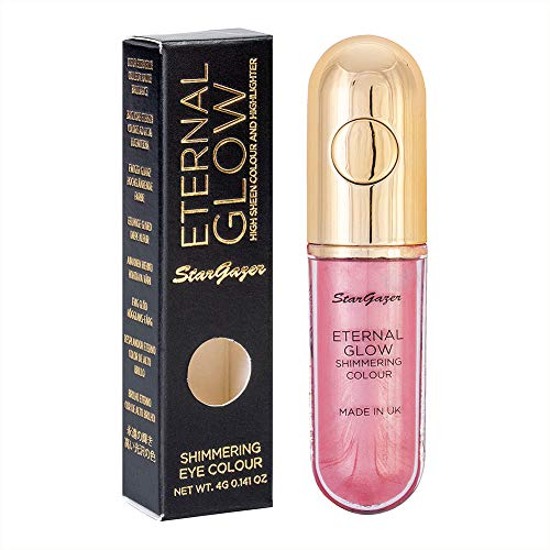 Stargazer Eternal Glow Shadow, schimmernde Farbe für Lidschatten und Highlight Hellrosa von Stargazer