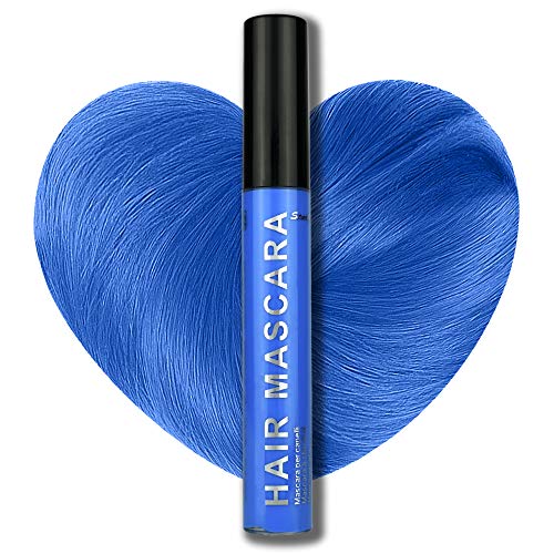 Stargazer Neon Blue UV-Reactive Hair Mascara, Wash Out Color von Stargazer