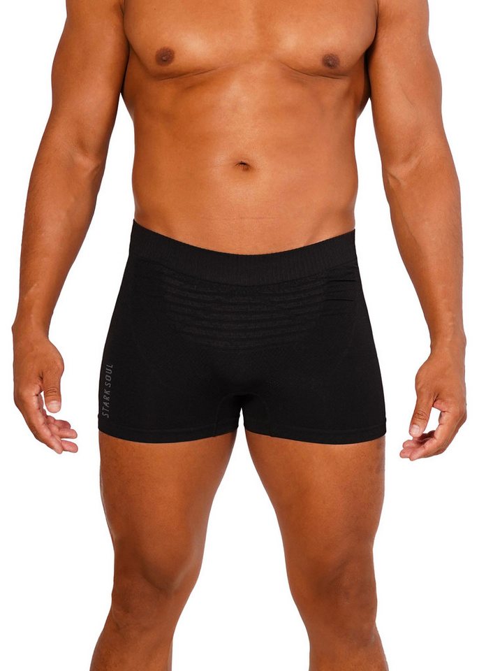 Stark Soul® Boxershorts Sport Boxershorts PERFORMANCE Herren Seamless, leicht und atmungsaktiv von Stark Soul®