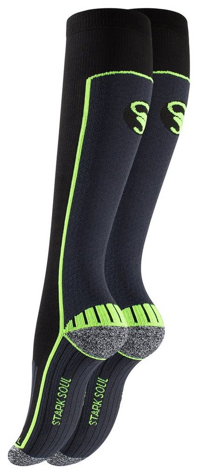 Stark Soul® Kompressionsstrümpfe Damen Sportsocken - Kompressionssocken, Sport-Kompressionskniestrümpfe Ergonomisch formgenäht -Rechts-Links- (gekennzeichnet) von Stark Soul®