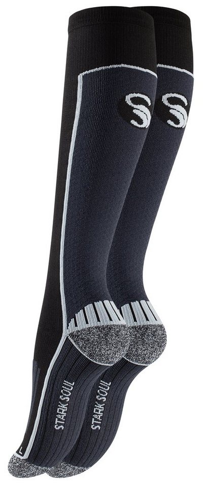 Stark Soul® Kompressionsstrümpfe Damen Sportsocken - Kompressionssocken, Sport-Kompressionskniestrümpfe Ergonomisch formgenäht -Rechts-Links- (gekennzeichnet) von Stark Soul®