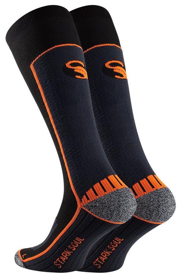 Stark Soul® Kompressionsstrümpfe Herren Sportsocken - Kompressionssocken, ergonomisch geformt Formgenäht mit Polsterungen und Rechts-Links Kennzeichnung von Stark Soul®