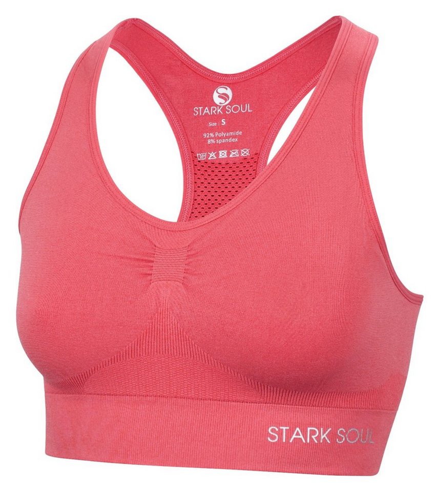 Stark Soul® Sport-BH Bra Light Support - Sport BH, doppellagig, für Damen Doppellagiges Material von Stark Soul®