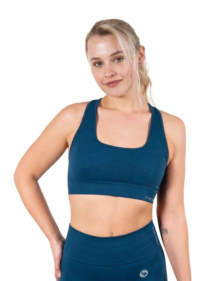 Stark Soul® Sporttop Sport Bra reflect" Racerback, herausnehmbare Cups - Sport BH" von Stark Soul®