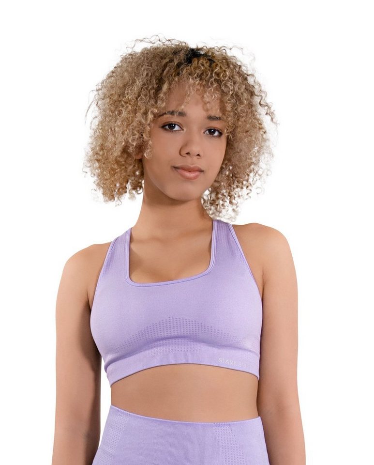 Stark Soul® Sporttop Sport Bra reflect" Racerback, herausnehmbare Cups - Sport BH" von Stark Soul®