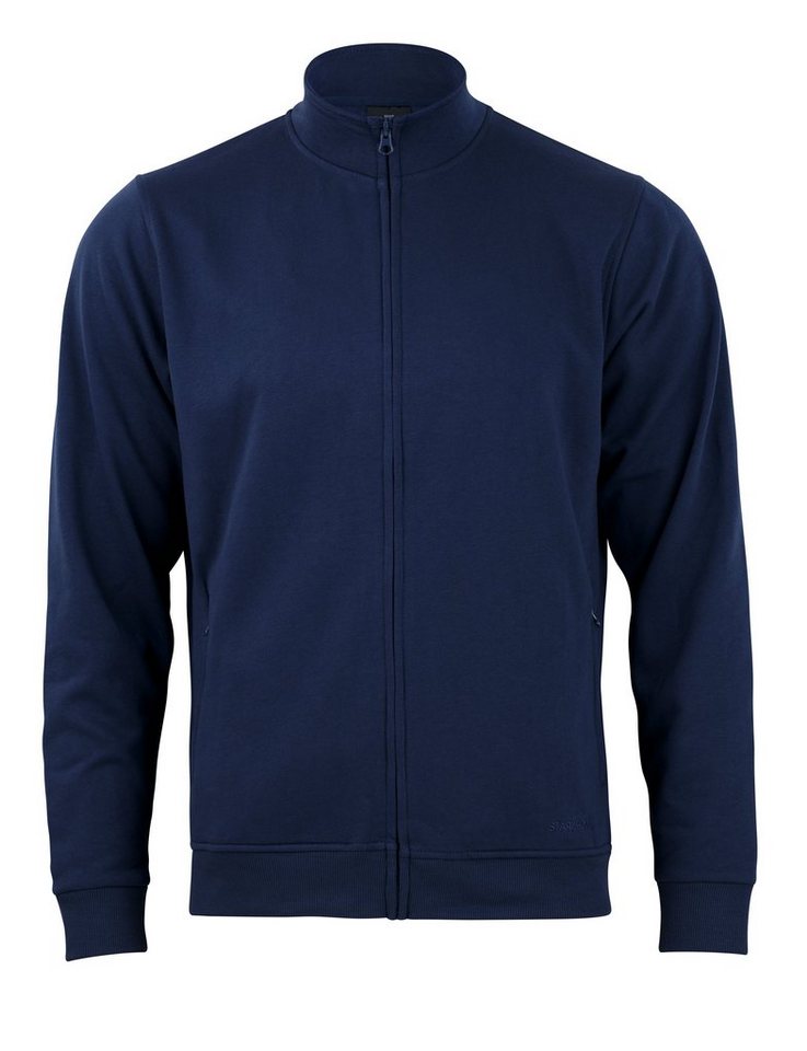 Stark Soul® Sweatjacke STARK SOUL Sweatjacke mit Stehkragen und 2 Schubtaschen von Stark Soul®