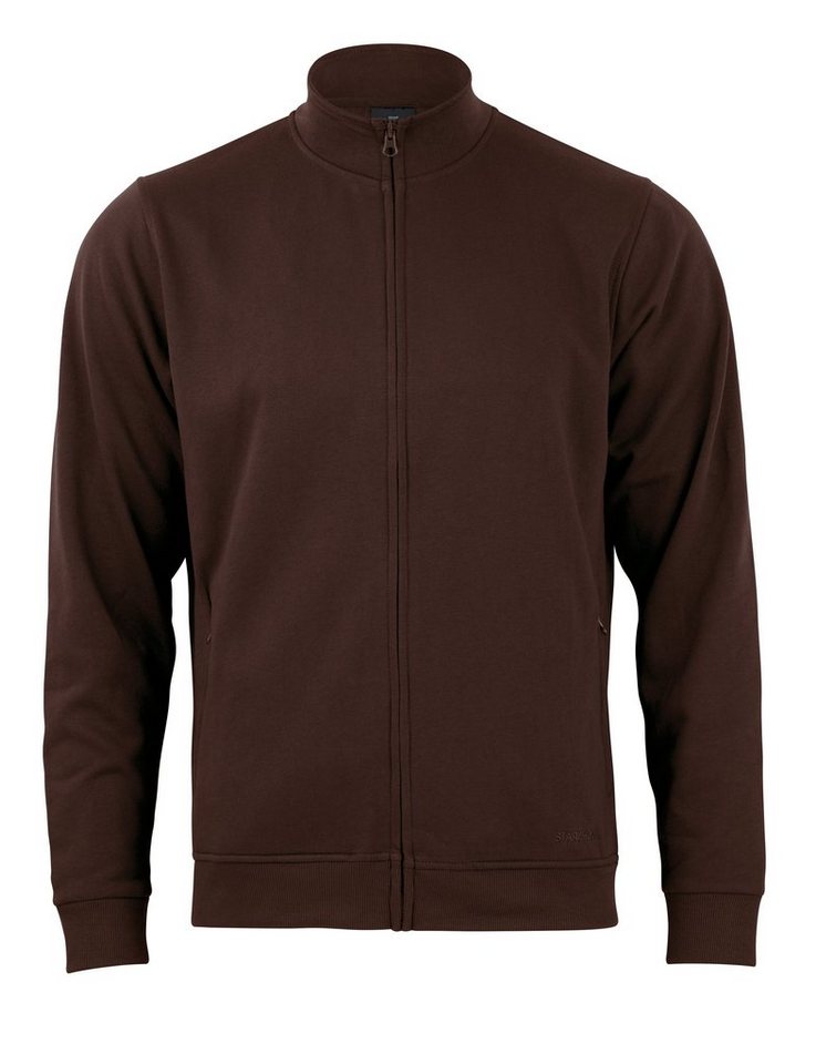 Stark Soul® Sweatjacke STARK SOUL Sweatjacke mit Stehkragen und 2 Schubtaschen von Stark Soul®