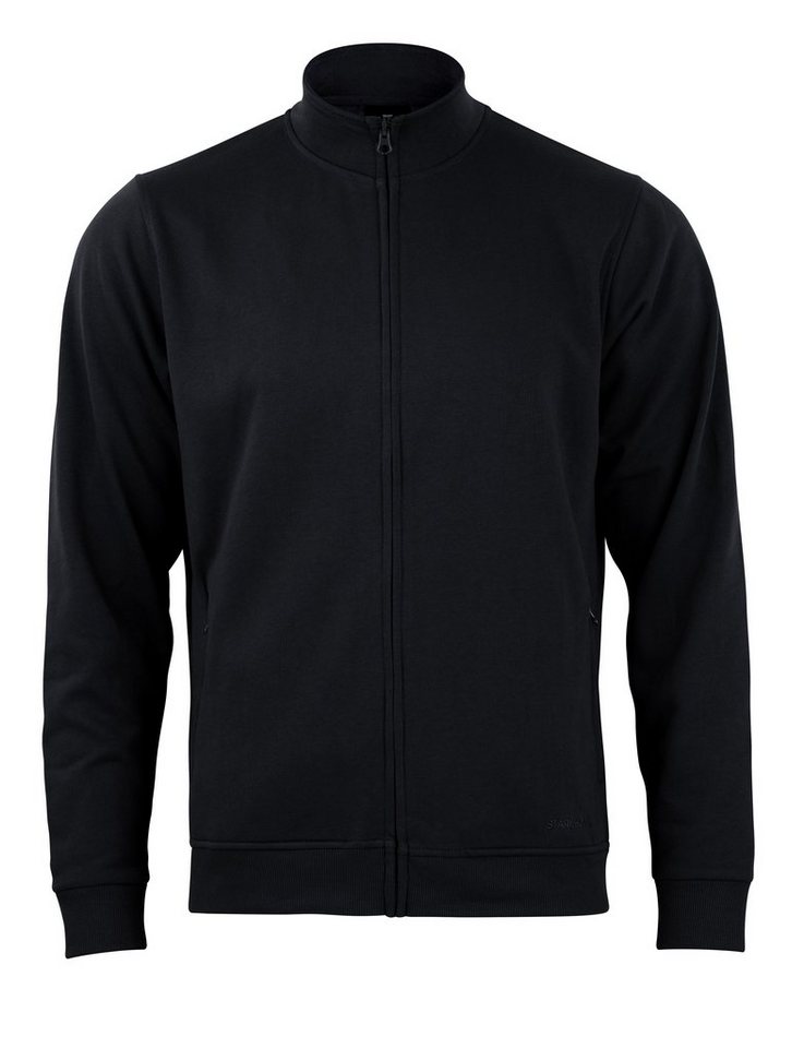 Stark Soul® Sweatjacke STARK SOUL Sweatjacke mit Stehkragen und 2 Schubtaschen von Stark Soul®