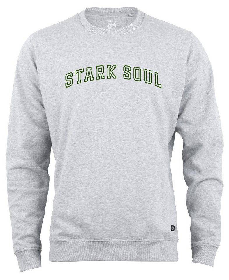 Stark Soul® Sweatshirt Sweatshirt "College" Rundhals-Sweater Unisex von Stark Soul®