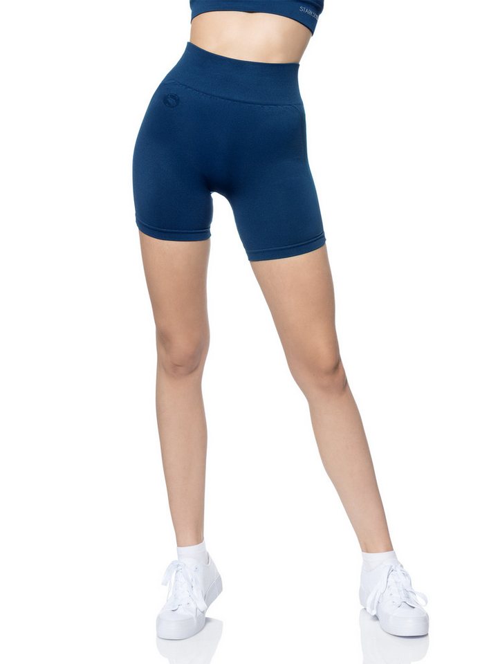 Stark Soul® Trainingsshorts Seamless kurze Leggings OPAQUE in Unifarben von Stark Soul®
