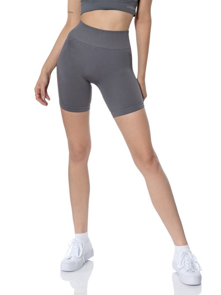 Stark Soul® Trainingsshorts Seamless kurze Leggings OPAQUE in Unifarben von Stark Soul®