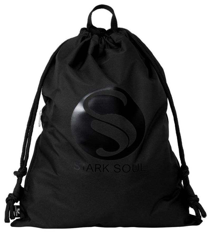 Stark Soul® Turnbeutel Turnbeutel-Rucksack mit Tragegriff und Seitentasche von Stark Soul®