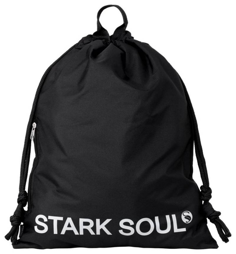 Stark Soul® Turnbeutel Turnbeutel-Rucksack mit Tragegriff und Seitentasche von Stark Soul®