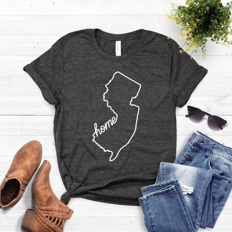 New Jersey Home T-Shirt Softstyle Unisex Nj Geschenk von StarkAmbition