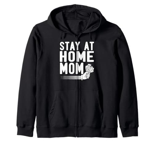 Zuhause Mama Lustiger Humor Geld Spruch Mütter Kapuzenjacke von Starke Frauen Humorvoll und Selbstbewusst