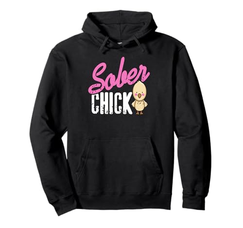 Nüchterne Chick Genesung Stolz Humorvolle Frauen Pullover Hoodie von Starke Frauen im Weg der Nüchternheit