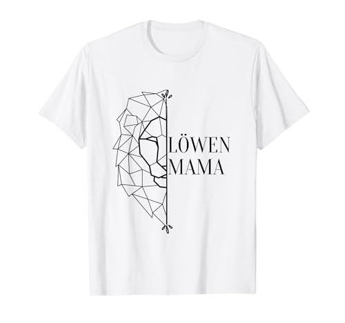 Löwenmama Mama Mutter Motiv zum Muttertag oder Weihnachten T-Shirt von Starke Löwenmama Mama ist die Beste