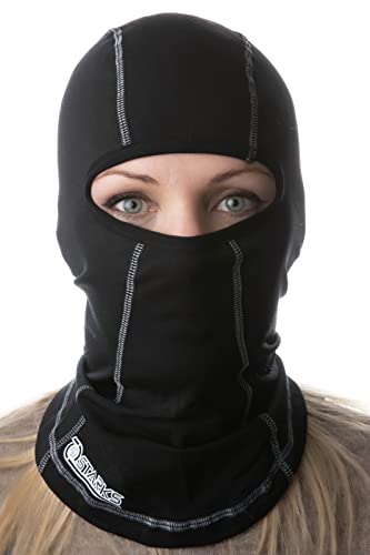Starks Sturmhaube Balaclava Gesichtsmaske in Schwarz Unisext - Light Combi Einheitsgröße - atmungsaktiv hypoallergisch, universell Starks Sturmhaube Balaclava Gesichtsmaske in Schwarz Unisext - Light Combi Einheitsgröße - atmungsaktiv hypoallergisch, universell von Starks