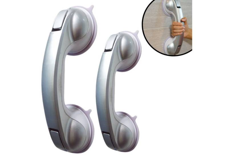 Starlyf Haltegriff Handy Grasp Pro, belastbar bis 70 kg, 30 cm Badewannengriff, ideal für die Dusche, ohne Schrauben von Starlyf