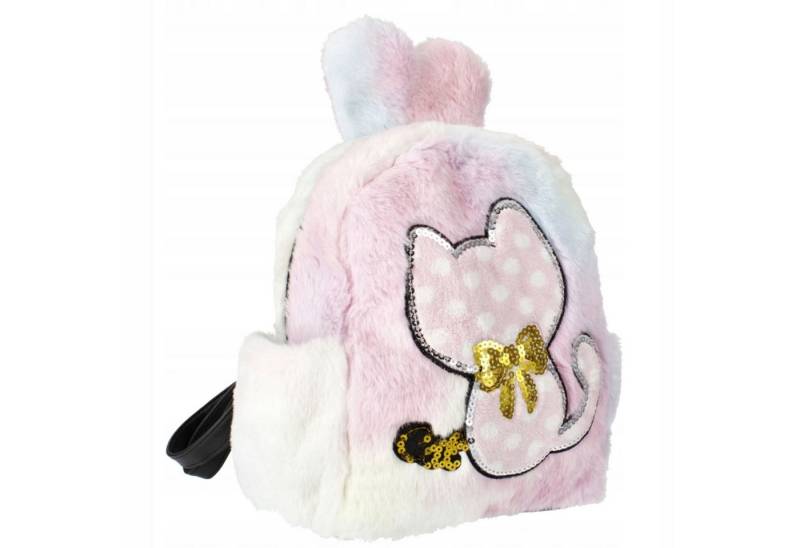 Starpak Minirucksack Weicher Plüsch-Rucksack "Katze" – ideal für Kinder & Ausflüge! von Starpak