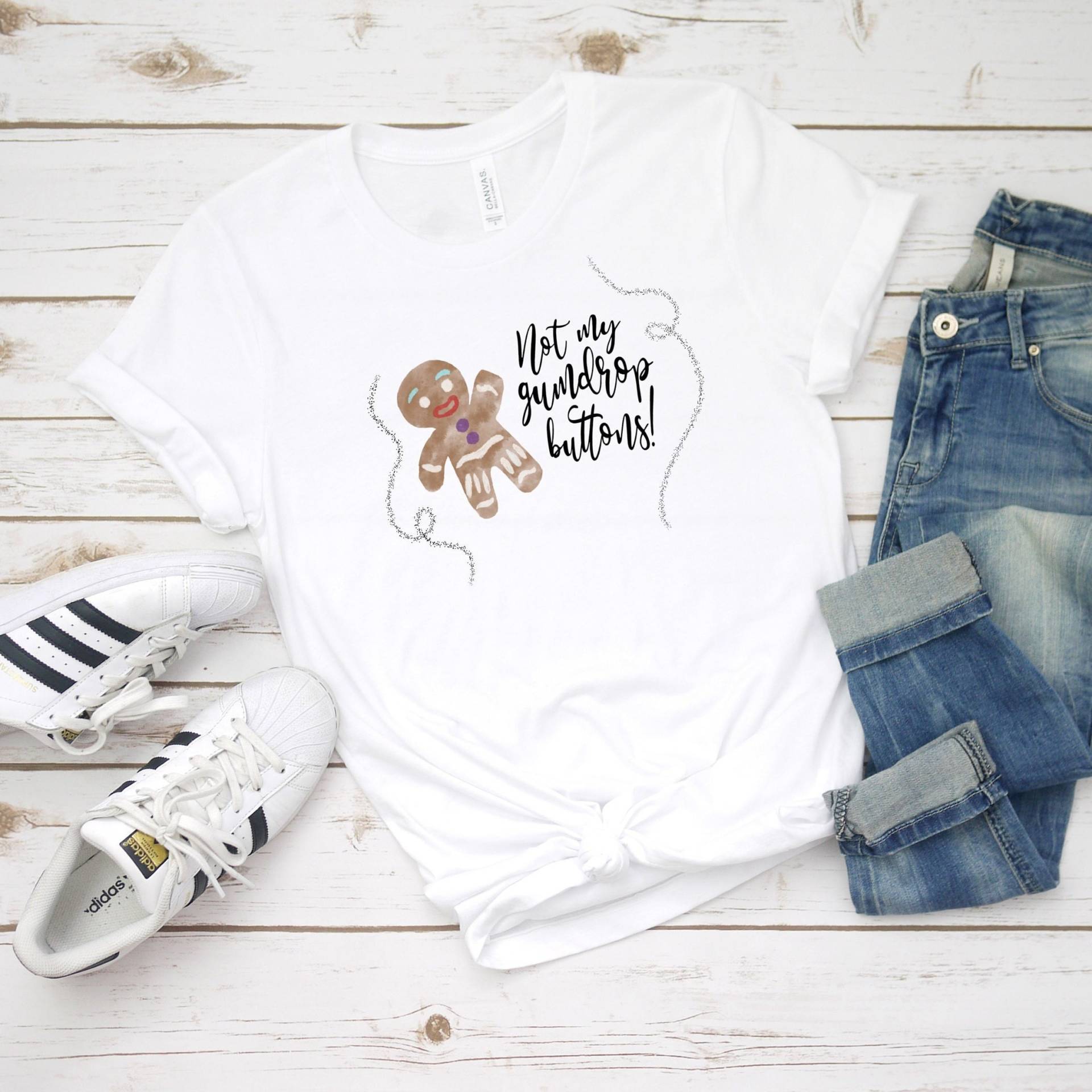 Not The Gumdrop Buttons Shrek Kurzärmeliges Unisex T-Shirt Not The Gumdrop Buttons Shrek Kurzärmeliges Unisex T-Shirt von StarryNightSupply