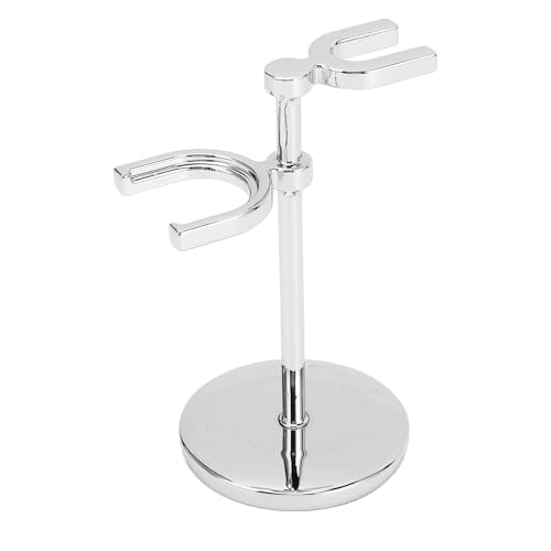 Salon Friseurshop -Rasierhalter Metall Rasierpinsel Ständer Rack Bart Rasierständer langlebiger stabiler Arbeitsplatten Organizer für Männer Pflege Essentials Badezimmer von Starrypxl