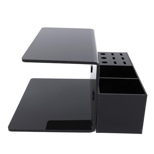 Wimpernverlängerung Kissenschelfständer Acryl Wimpernkissen Rack Organizer für Wimpernsalons und Trainingsschulen Premium -Qualität langlebiger Aufbewahrungswerkzeuge für (Schwarz) von Starrypxl