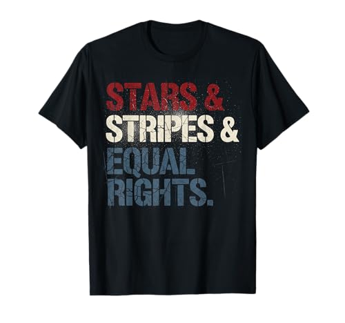 Women Stars Stripes And Equal Rights 4. Juli Feminist T-Shirt Women Stars Stripes And Equal Rights 4. Juli Feminist T-Shirt von Stars Stripes And Equal Rights