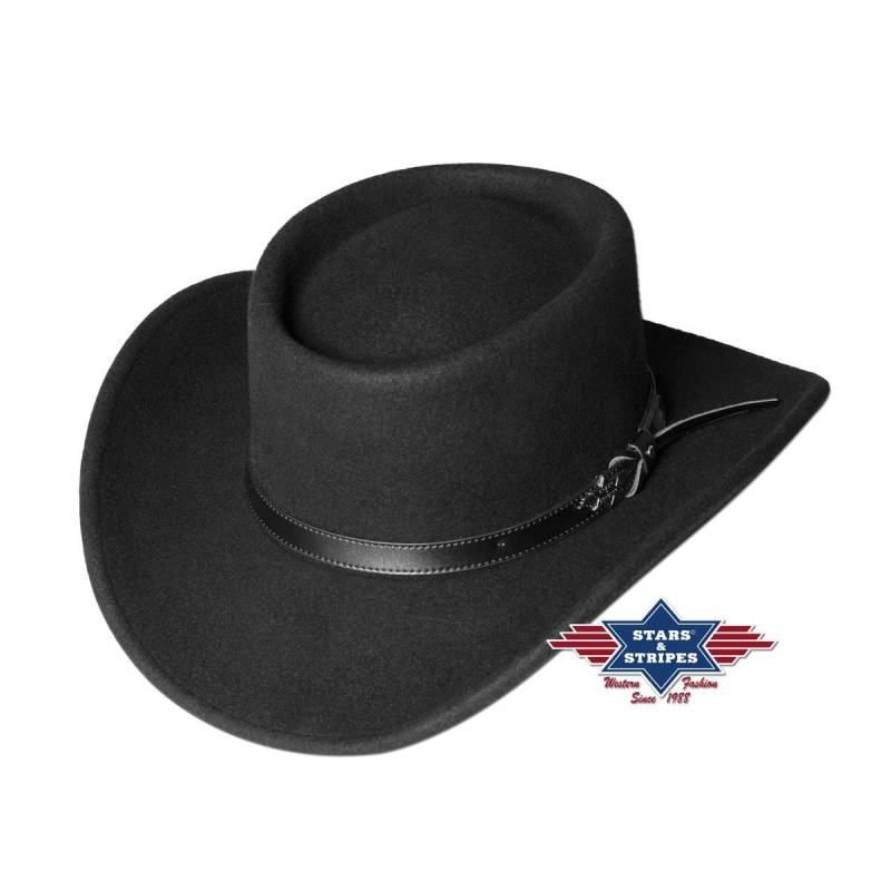 Cowboyhut Filzhut Western Wollfilz Hut -Bad Beat- L von Stars & Stripes