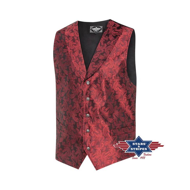 Old Style Weste - King red 2XL von Stars & Stripes