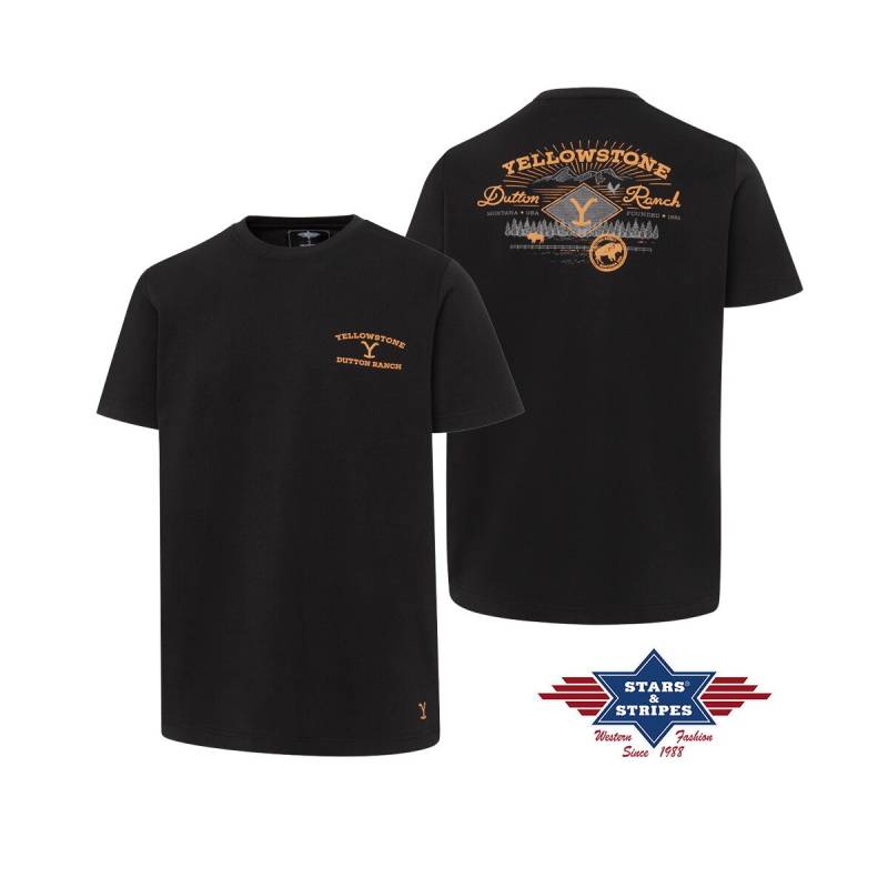 YELLOWSTONE T-Shirt Dutton Ranch XL von Stars & Stripes