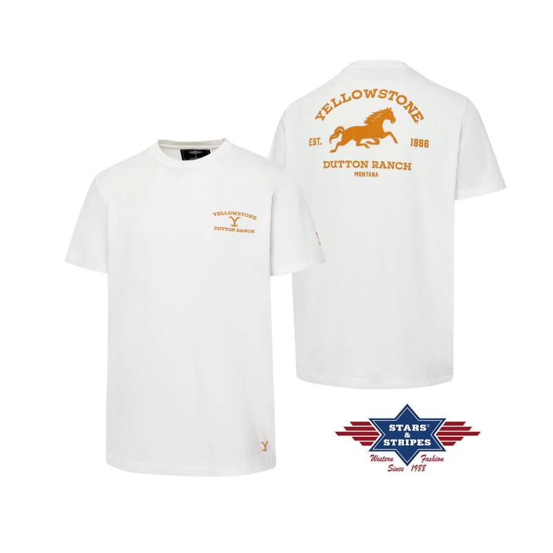 YELLOWSTONE T-Shirt Horse 3XL von Stars & Stripes
