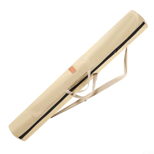 Aufbewahrungstasche für Angelrute und Regenschirm, aus robustem Segeltuch, mit bequemen Tragegurten für einfachen Transport (Beige) von Startbuymore