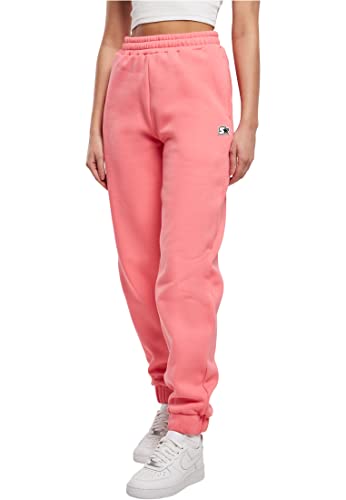 STARTER BLACK LABEL Damen Jogginghose Ladies Starter Essential Sweat Pants, Farbe pinkgrapefruit, Größe L von STARTER BLACK LABEL