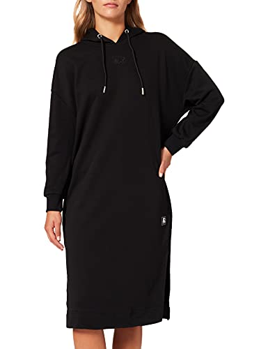 STARTER BLACK LABEL Damen Kleid Ladies Starter Long Hoody Dress Black XL von STARTER BLACK LABEL