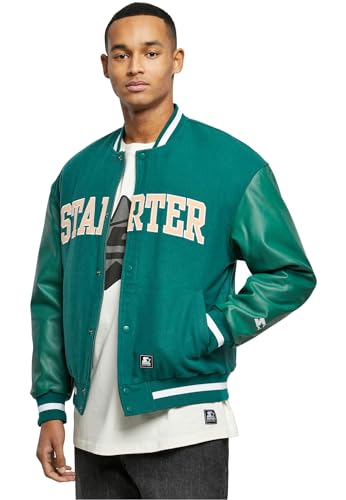 STARTER BLACK LABEL Herren Starter Team Jacket darkfreshgreen, L von STARTER BLACK LABEL
