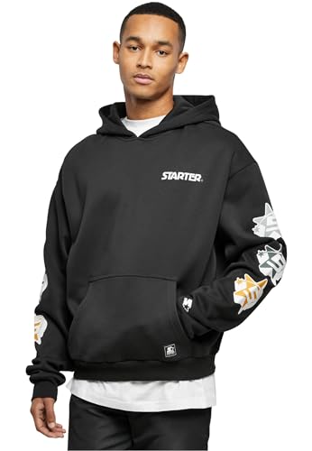 STARTER BLACK LABEL Herren Kapuzenpullover Starter Star Sleeve Hoody von STARTER BLACK LABEL