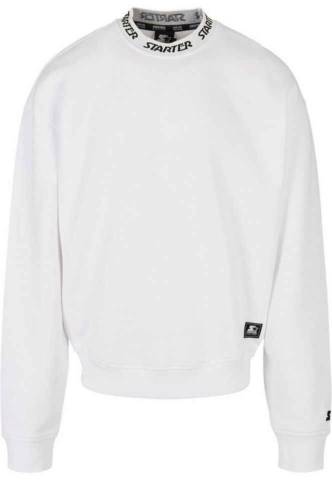 Starter Black Label Rundhalspullover Starter Black Label Herren Starter Jaquard Rib Crewneck (1-tlg) von Starter Black Label