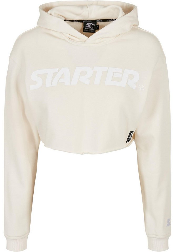 Starter Black Label Rundhalspullover Starter Black Label Damen Ladies Starter Cropped Hoody (1-tlg) von Starter Black Label