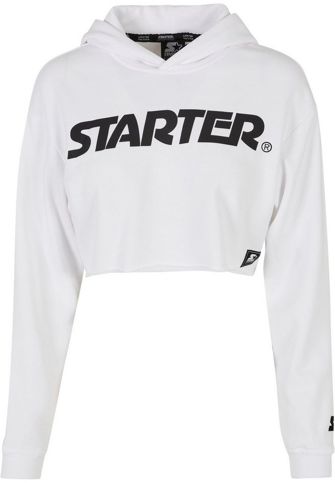 Starter Black Label Rundhalspullover Starter Black Label Damen Ladies Starter Cropped Hoody (1-tlg) von Starter Black Label